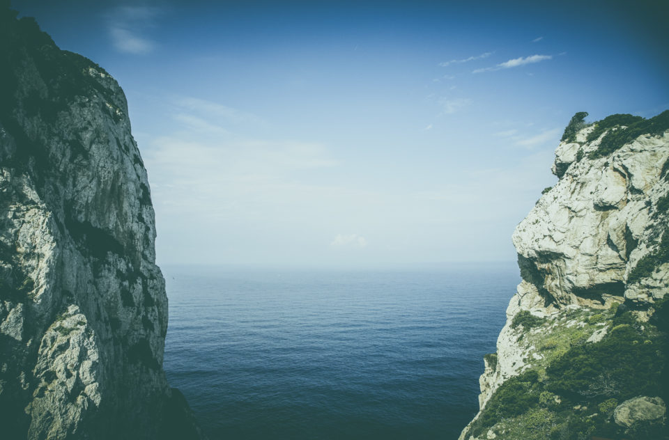 Cliff Crag Rock Sardinia