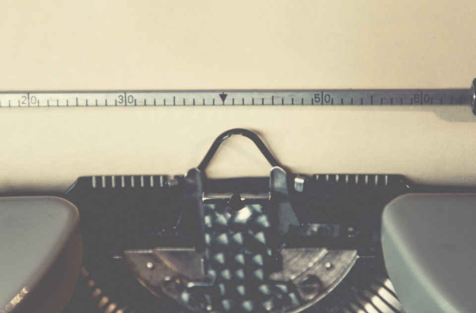 Typewriter Keystroke Vintage
