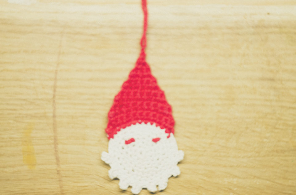 Knitted Santa Claus