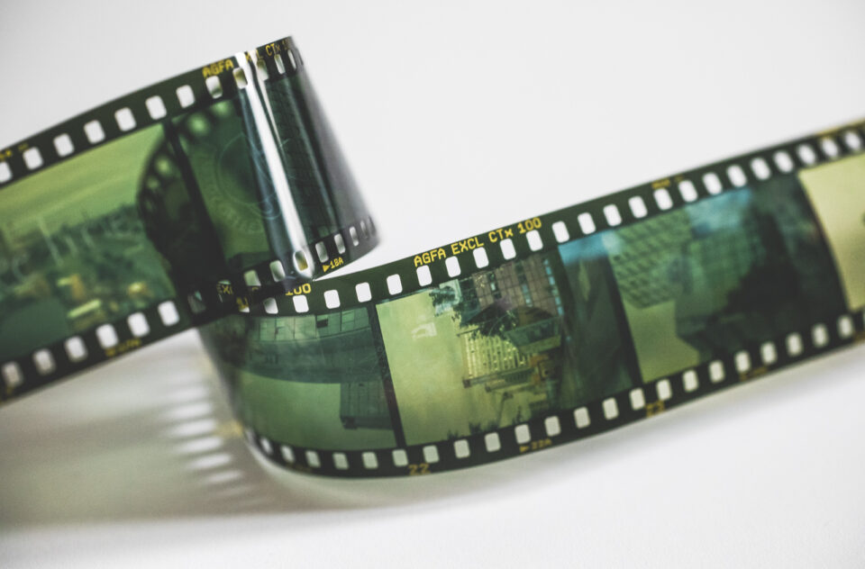 35mm Analog Vintage Filmstrip